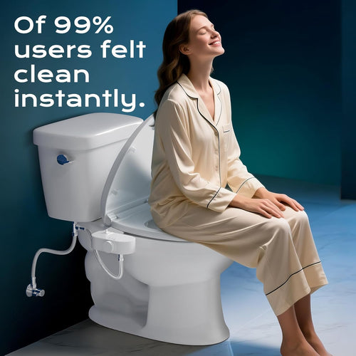 Bidet WC SAMODRA AngleControl 21° avec sécurité enfant - image 2
