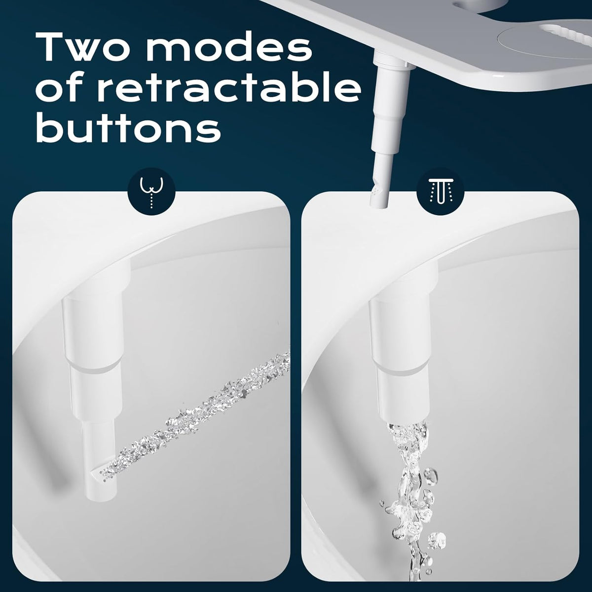 Bidet WC SAMODRA AngleControl 21° avec sécurité enfant - image 4