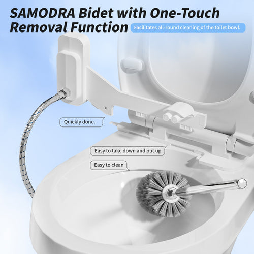 Bidet WC SAMODRA 8.0 Plus sans électricité - image 2