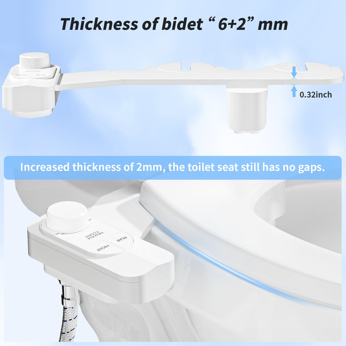 Bidet WC SAMODRA 8.0 Plus sans électricité - image 12