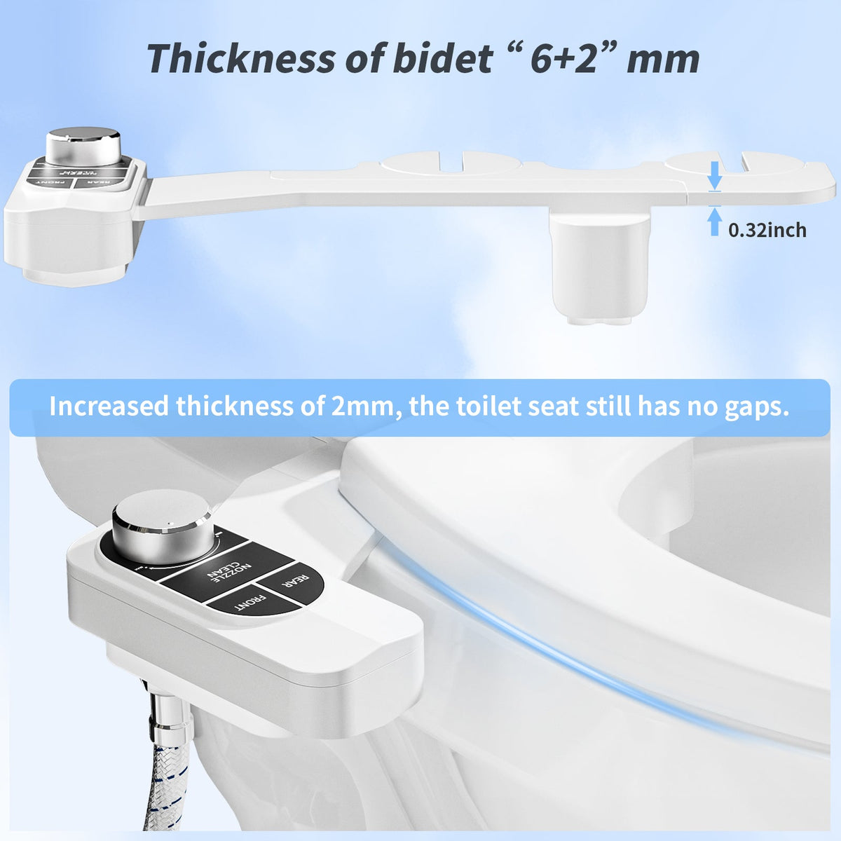 Bidet WC SAMODRA 8.0 Plus sans électricité - image 5