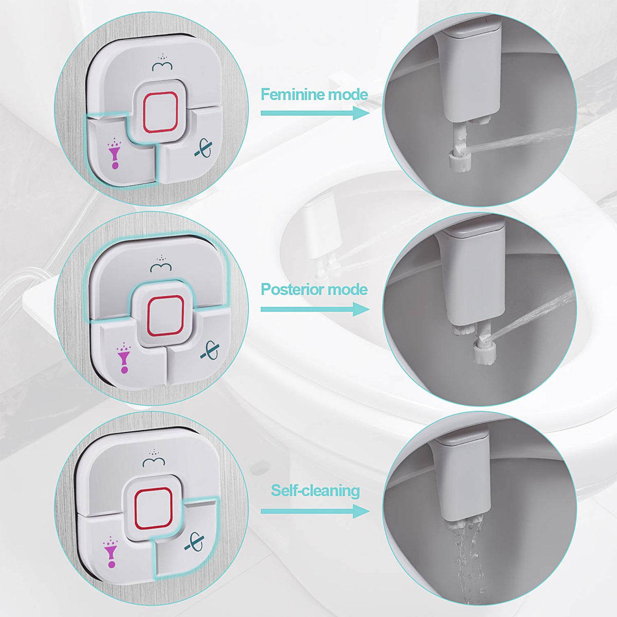 Bidet WC SAMODRA Classic 6.0 sans électricité - image 37