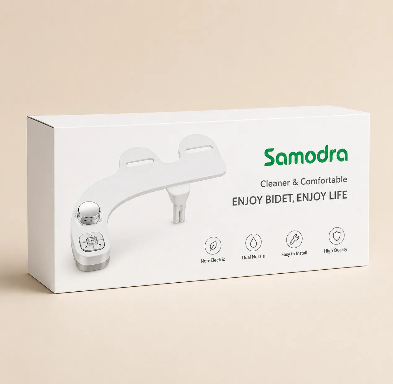 Samodra Bidet Pro - Kit WC japonais