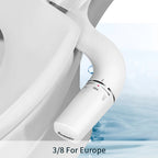 SAMODRA – pulvérisateur de Bidet pour main droite/gauche, Non électrique, double buse, siège de toilette, douche hygiénique pour accessoires de salle de bains