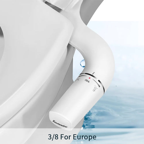 SAMODRA – pulvérisateur de Bidet pour main droite/gauche, Non électrique, double buse, siège de toilette, douche hygiénique pour accessoires de salle de bains