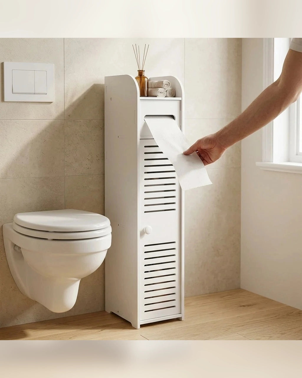 BLENDA - Distributeur papier toilette intégré
