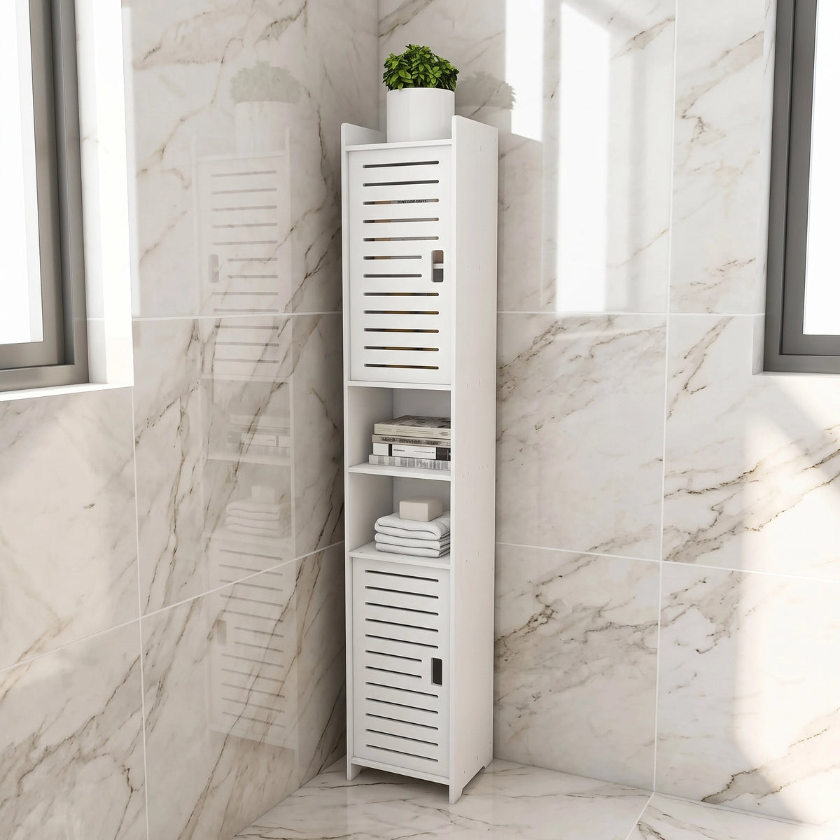 NORIA - Meuble d’angle avec porte de rangement