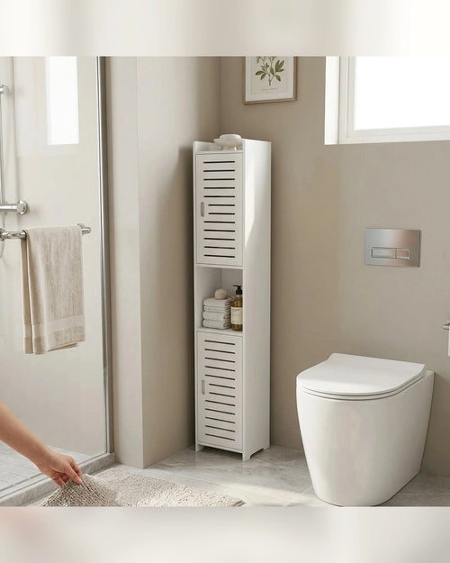 NORIA - Meuble d’angle blanc - Lifestyle Hero