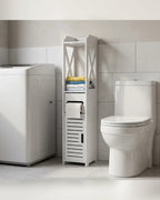 PAPIRA - Meuble étroit blanc - Lifestyle Hero