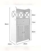 SOREA - Meuble salle de bain 3 niveaux