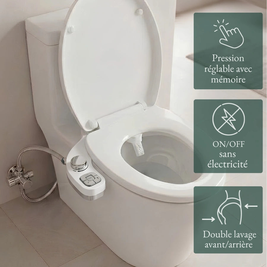 Samodra Bidet Pro - Kit WC japonais